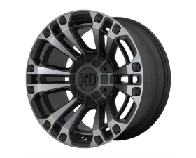 XD XD851 Monster 3 Wheel 20x9 6X114.3/6X139.7 18mm Satin Black With Gray Tint
