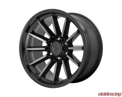 XD XD855 Luxe Wheel 17x9 6x135 18mm Gloss Black Machined With Gray Tint - XD85579063418