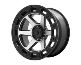 XD XD862 Raid Wheel 17x9 6X139.7 0mm Satin Black Machined