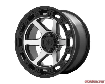 XD XD862 Raid Wheel 20x10 5X127 -18mm Satin Black Machined - XD86221050518N
