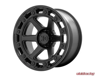 XD XD862 Raid Wheel 17x9 6X120 0mm Satin Black - XD86279077700