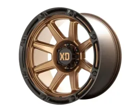 XD XD863 Wheel 20x9 5X127 0mm Matte Bronze With Black Lip