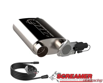 3.00 Inch Screamer Muffler with QTEC30 Quick Time Performance - 13300C