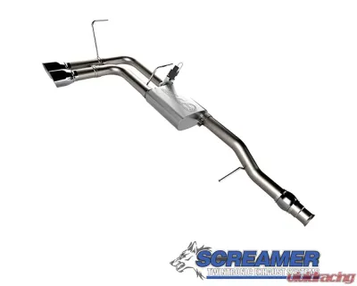 2014-2018 Chevrolet Silverado & GMC Sierra 1500 4.8/5.3L EC/SB, CC/SB Screamer Exhaust Catback Side Exit Quick Time Performance - 410014