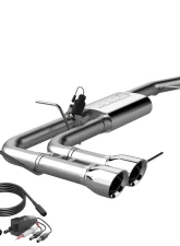 2014-2018 Chevrolet Silverado & GMC Sierra 1500 4.8/5.3L EC/SB, CC/SB Screamer Exhaust Catback Side Exit Quick Time Performance                                     - 410014 - Image 2