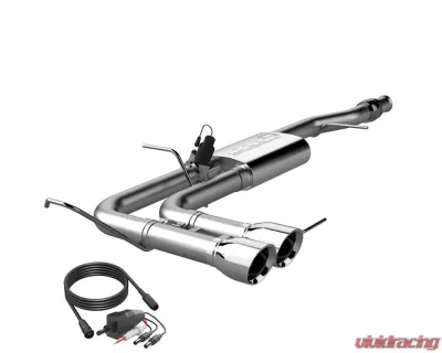 2014-2018 Chevrolet Silverado & GMC Sierra 1500 4.8/5.3L EC/SB, CC/SB Screamer Exhaust Catback Side Exit Quick Time Performance - 410014