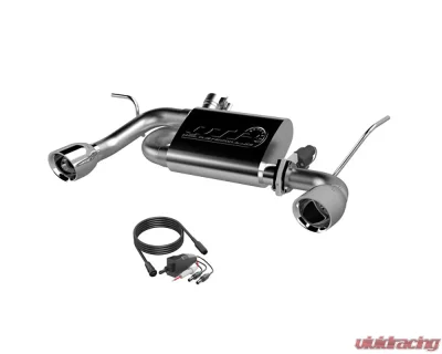 2007-2018 Jeep Wrangler JK 3.6L/3.8L Screamer Exhaust Axle Back Quick Time Performance - 425007