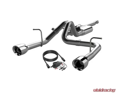 2018+ Jeep Wrangler JL 3.6L Screamer Exhaust Axle Back Quick Time Performance - 425018