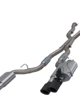 2018+ Jeep Grand Cherokee Trackhawk 6.2L Screamer Exhaust Catback Black Tips Quick Time Performance                                     - 427218B - Image 2