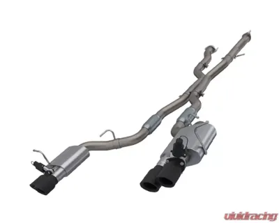 2018+ Jeep Grand Cherokee Trackhawk 6.2L Screamer Exhaust Catback Black Tips Quick Time Performance - 427218B