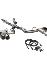 2018+ Jeep Grand Cherokee Trackhawk 6.2L Screamer Exhaust Catback Quick Time Performance                                     - 427218 - Image 2