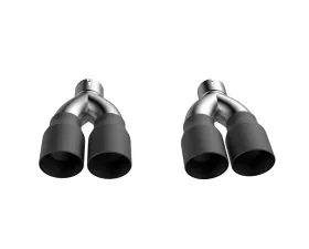 Quick Time Performance Black Quad Tip Adapter Dodge Challenger 5.7L 2015-2018
