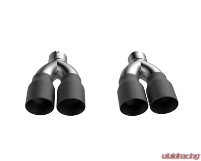 Quick Time Performance Black Quad Tip Adapter Dodge Challenger 5.7L 2015-2018 - 430015TB