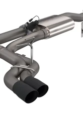 2015-2019 Ford F-150 Super Cab/6.5' Bed, Super Crew Cab/5.5'Bed 145 Inch Wheel Base Screamer Exhaust Catback Black Tips Quick Time Performance                                     - 440015B - Image 2