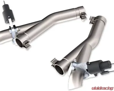 2011-2021 Dodge Durango 5.7L Aggressor Cutout Pipes Quick Time Performance - 520511