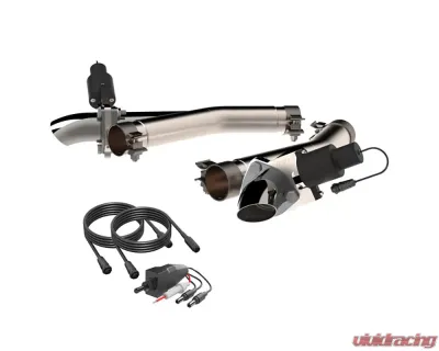 2011-2021 Dodge Durango 5.7L Aggressor Cutout Pipes Quick Time Performance - 520511