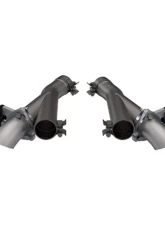 2012-2019 Jeep Grand Cherokee SRT 6.4L, 2018-2019 Jeep Grand Cherokee Trackhawk 6.2L, 2018-2019 Dodge Durango SRT 6.4L Aggressor Cutout Pipes Quick Time Performance                                     - 527112 - Image 2