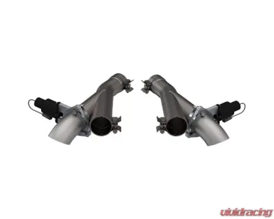 2012-2019 Jeep Grand Cherokee SRT 6.4L, 2018-2019 Jeep Grand Cherokee Trackhawk 6.2L, 2018-2019 Dodge Durango SRT 6.4L Aggressor Cutout Pipes Quick Time Performance - 527112