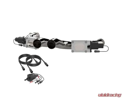 202111-202119 Dodge Challenger/Charger & Chrysler 300C 5.7L Aggressor Cutout Pipes Quick Time Performance - 530011