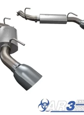 2010-2013 Chevrolet Camaro SS 6.2L AR3 Exhaust Axle Back Quick Time Performance                                     - 600110 - Image 2