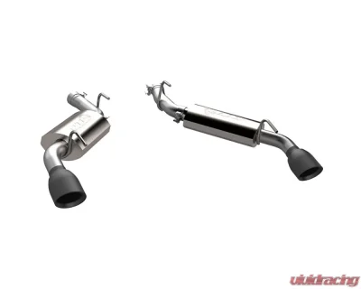 2010-2013 Chevrolet Camaro SS 6.2L AR3 Exhaust Axle Back Black Tips Quick Time Performance - 600110B