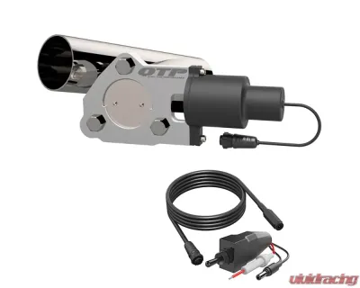 2.50 Inch QTEC Electric Cutout Combo Kit Quick Time Performance - QTEC25CP