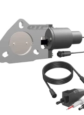 2.50 Inch QTEC Electric Cutout Combo Kit Quick Time Performance                                     - QTEC25CP - Image 5