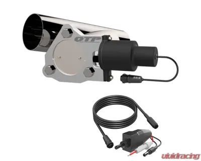 3.00 Inch QTEC Electric Cutout Combo Kit Quick Time Performance - QTEC30CP