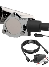 3.50 Inch QTEC Electric Cutout Combo Kit Quick Time Performance                                     - QTEC35CP - Image 6