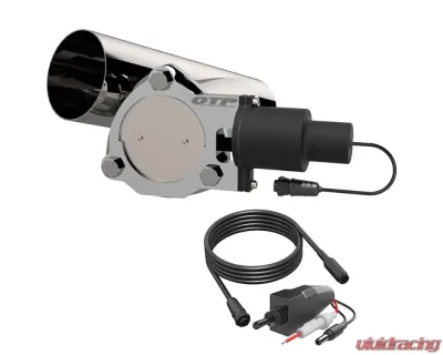 3.50 Inch QTEC Electric Cutout Combo Kit Quick Time Performance - QTEC35CP