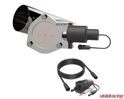 4.00 Inch QTEC Electric Cutout Combo Kit Quick Time Performance - QTEC40CP