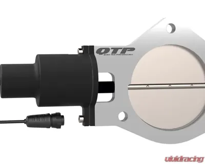 4.00 Inch QTEC Electric Cutout Valve W/Flange Quick Time Performance - QTEC40F