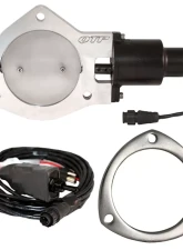 4.00 Inch QTEC Electric Cutout Valve W/Flange Quick Time Performance                                     - QTEC40F - Image 3