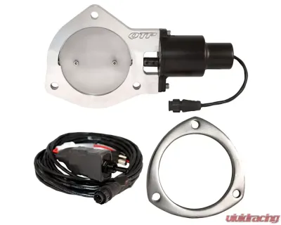 4.00 Inch QTEC Electric Cutout Valve W/Flange Quick Time Performance - QTEC40F