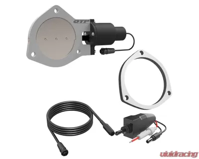 4.00 Inch QTEC Electric Cutout Valve W/Flange Quick Time Performance - QTEC40F