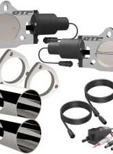 2.75 Inch Dual QTEC Electric Cutout DIY Combo Kit Quick Time Performance                                     - QTEC55DIY - Image 5