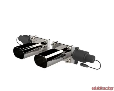 Dual Low Profile Oval QTEC Electric Cutouts Quick Time Performance - QTEC66