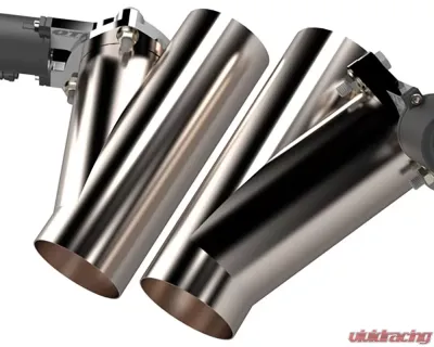 3.50 Inch Dual QTEC Electric Cutout Combo Kit Quick Time Performance - QTEC70CP