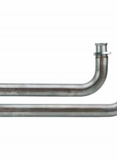 Pypes Exhaust 2.5" Manifold Downpipes Ram Horn Chevrolet Corvette C3 1967-1981                                     - DCC10S - Image 3