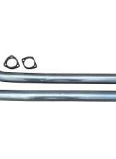 Pypes Exhaust 2.5" Stainless Steel Manifold Downpipes with HO-Ram Air & 2/3 Bolt Flanges Pontiac 1964-1981                                     - DGA20S23 - Image 3