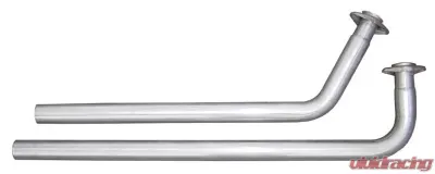 Pypes Exhaust 2.5" 2-Bolt Stainless Steel Manifold Downpipes GM G-Body 1978-1988 - DGU10S