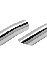 Pypes Exhaust 2.5" Polished Stainless Exhaust Tip Chevrolet Corvette 1968                                     - EVT154 - Image 2