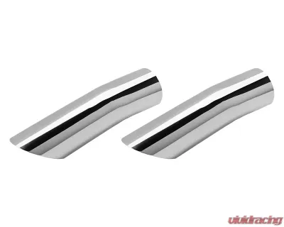 Pypes Exhaust 2.5" Polished Stainless Exhaust Tip Chevrolet Corvette 1968 - EVT154