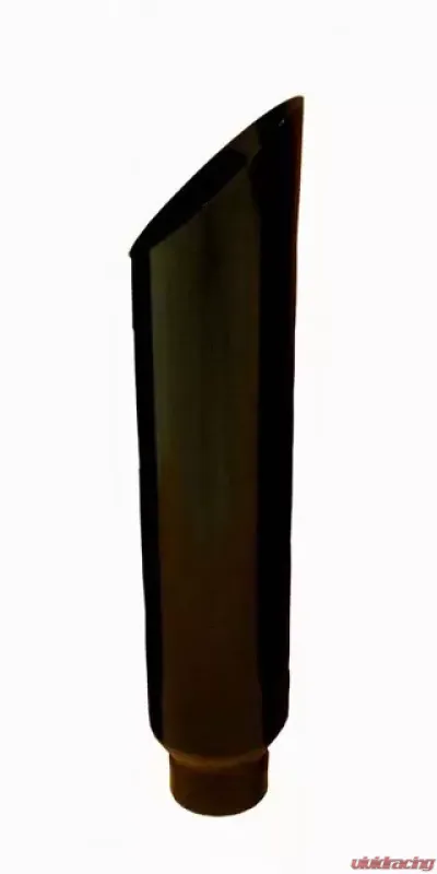 Pypes Exhaust Black 5" OD x 6" x 36" 6" Tip Clamp-On Stainless Steel Miter Stack - EVT506-36ACB