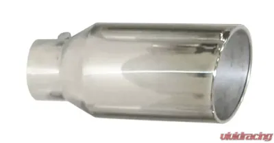 Pypes Exhaust 5" ID x 7" OD x 18" L-Bolt On Polished Stainless Steel Tail Pipe Tip - EVT507