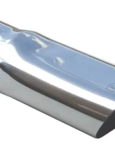Pypes Exhaust 2.5" Slip Fit Clamp-On Polished Stainless Steel Tail Pipe Tip Set Chevrolet Chevelle 1969-1972                                     - EVT54 - Image 3