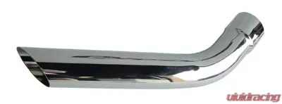 Pypes Exhaust 3" To 3" Slip Fit Clamp-On Short Hockey Stick Polished Stainless Steel Tail Pipe Tip Set Pair F-Body 1970-1981 - EVT61