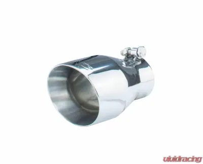 Pypes Exhaust 2.5" In/4" Out Polished Double Wall Tip-Bolt On Stainless Steel Tail Pipe Tip Chevrolet Camaro V6 2010-2014 - EVT92