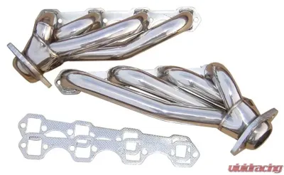 Pypes Exhaust Polished Stainless Steel Shorty Exhaust Header Ford Ford Mustang 1979-1993 - HDR50S
