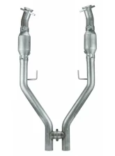 Pypes Exhaust Long Tube Headers with EPA Approved Catted H-Pipe Kit Mustang 2005-2010                                     - HDR55SEH - Image 2